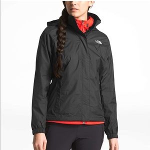 The North Face Plus Resolve 2 Waterproof Hooded Rain Jacket Black Size 3X